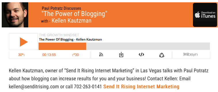 The Power of Blogging